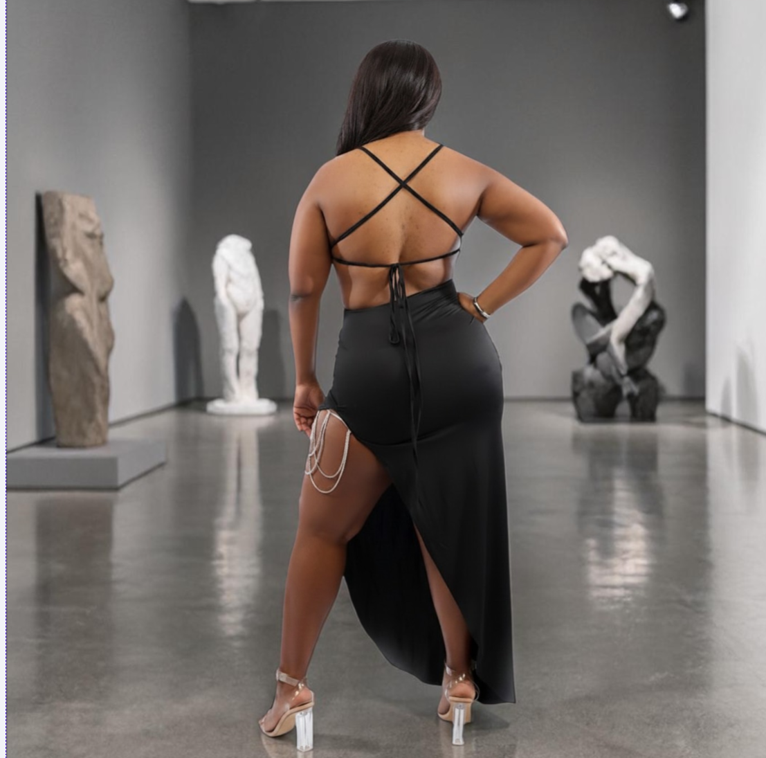 Gallery Nights Maxi Dress